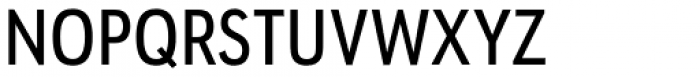 URW Geometric Condensed Medium Font UPPERCASE