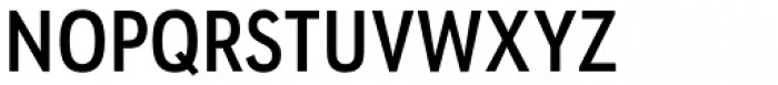 URW Geometric Condensed Semi Bold Font UPPERCASE