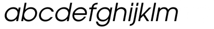 URW Gothic Oblique Font LOWERCASE