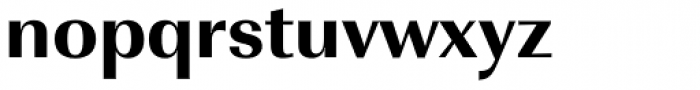 URW Imperial ExtraBold Font LOWERCASE