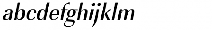 URW Imperial ExtraNarrow Medium Oblique Font LOWERCASE
