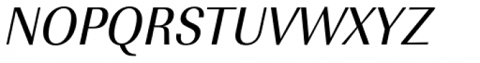 URW Imperial ExtraNarrow Oblique Font UPPERCASE