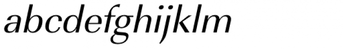 URW Imperial Oblique Font LOWERCASE