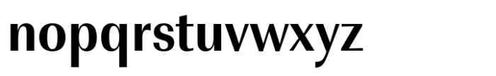 URW Imperial T Bold Extra Narrow Font LOWERCASE