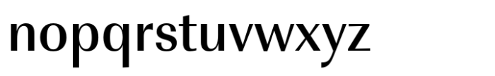 URW Imperial T Medium Narrow Font LOWERCASE