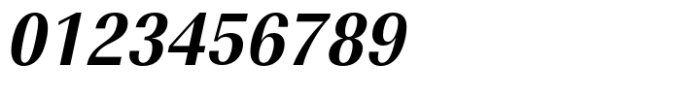 URW Imperial T Std Bold Extra Narrow Oblique Font OTHER CHARS