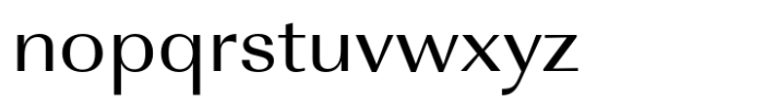 URW Imperial T Std Regular Extra Wide Font LOWERCASE