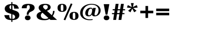 URW Imperial T Std Ultra Bold Extra Wide Font OTHER CHARS