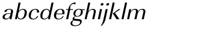URW Imperial Wide Oblique Font LOWERCASE