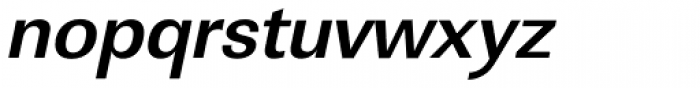 URW Linear Bold Oblique Font LOWERCASE