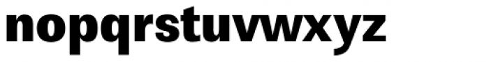 URW Linear ExtraNarrow UltraBold Font LOWERCASE