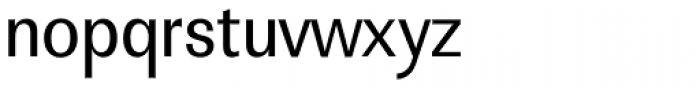 URW Linear ExtraNarrow Font LOWERCASE