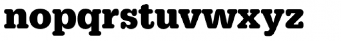 URW Typewriter Narrow Bold Font LOWERCASE