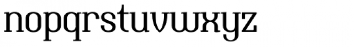 Uranos Regular Font LOWERCASE