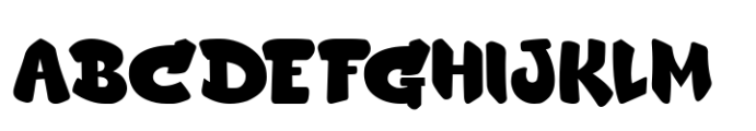 Urban Crazy Regular Font UPPERCASE