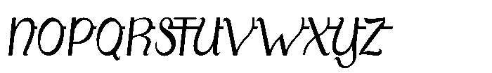 Urban Dharma Oblique Font UPPERCASE