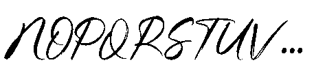 Urban Handwritten Regular Font UPPERCASE