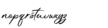 Urban Handwritten Regular Font LOWERCASE