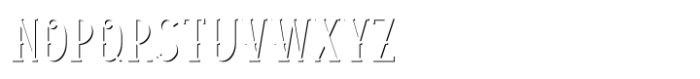 Urban Ink Shadow FX Font UPPERCASE