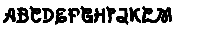 Urban Latte Font UPPERCASE