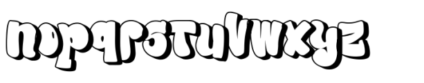 Urban Maxim 3d Graffiti Outer Font UPPERCASE