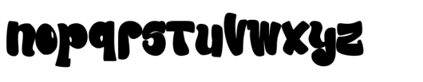 Urban Maxim 3d Graffiti Regular Font LOWERCASE