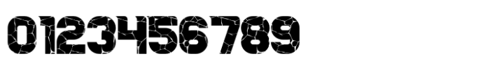Urban Plaza Cracked Font OTHER CHARS