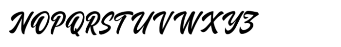 Urban Shadow Script Font UPPERCASE