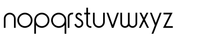 Urbancat Rg Light Font LOWERCASE