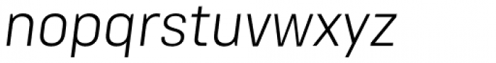 Urbandale Italic Font LOWERCASE