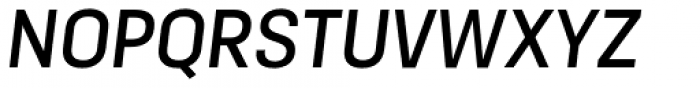 Urbandale Medium Italic Font UPPERCASE