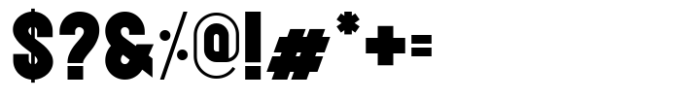 Urbantrio Rebelink 01 Font OTHER CHARS