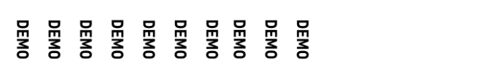 Urbine Regular Demo Font OTHER CHARS