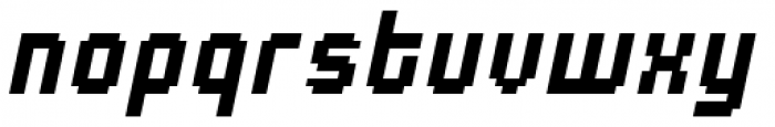 Urbix rg Std 12 Extended Italic Font LOWERCASE