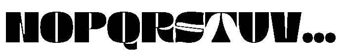 Urbolyt Wide Font UPPERCASE