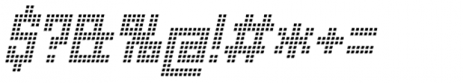 Urbox rg Lcd Light Italic Font OTHER CHARS