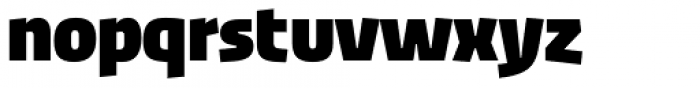 Urby Black Font LOWERCASE