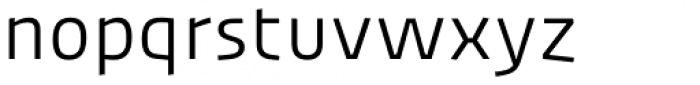 Urby Light Font LOWERCASE