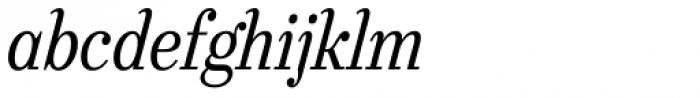Urge Text Italic Condensed Font LOWERCASE