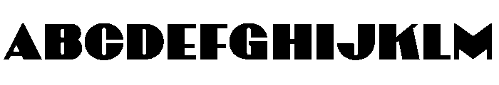 Urgell Regular Font UPPERCASE