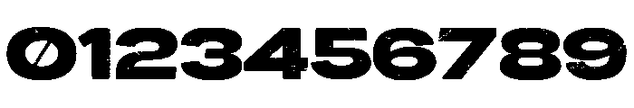 Urban Chrome Regular Rough Font OTHER CHARS