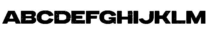 Urban Chrome Regular Rough FONT