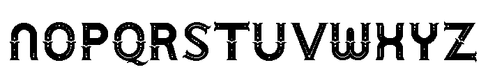 Urban Circus Deco Font LOWERCASE