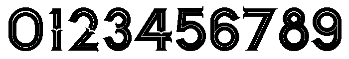 Urban Circus Inline Font OTHER CHARS