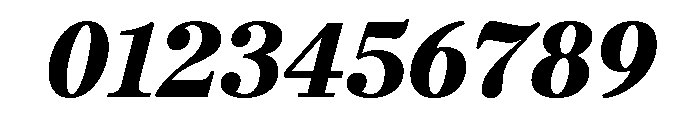 Urge Text Black Italic Font OTHER CHARS