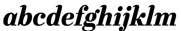 Urge Text Black Italic FONT