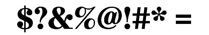 Urge Text Black Font OTHER CHARS