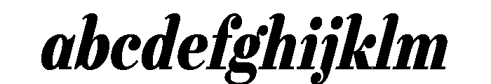 Urge Text Condensed Black Italic FONT