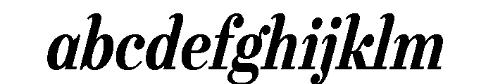 Urge Text Condensed Bold Italic FONT