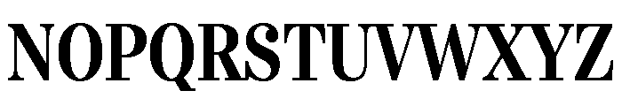 Urge Text Condensed Bold Font UPPERCASE